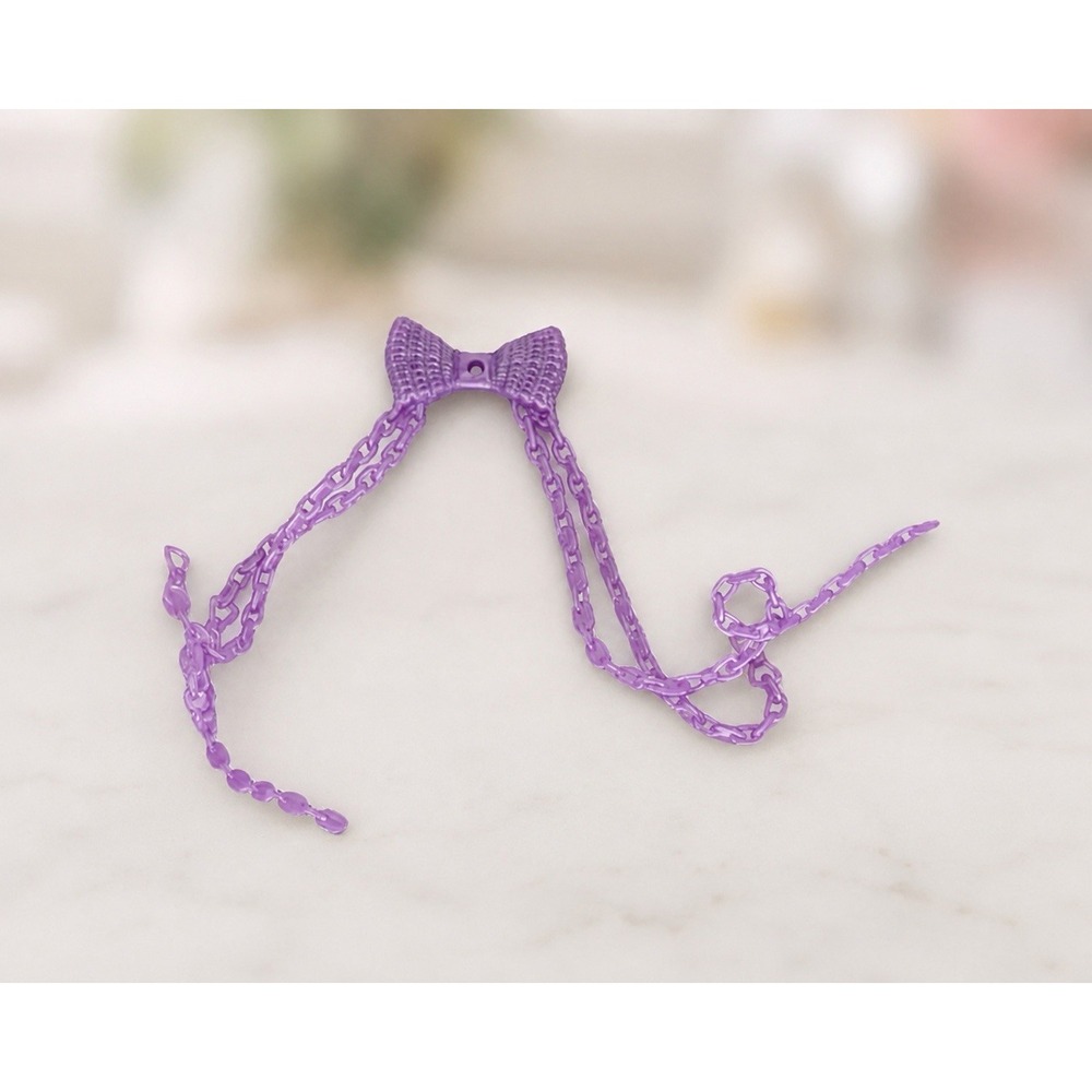 Monster‎ High Haunted River Styxx Purple Chain Belt Accessory OEM Mattel